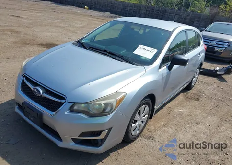 2015 Subaru Impreza 2.0I z USA, uszkodzony, nr VIN JF1GPAA61FH288632